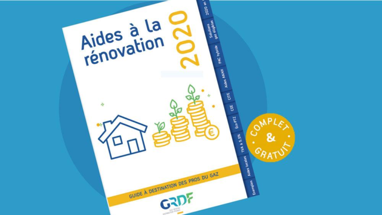 GRDF publie le guide « Aides à la rénovation 2020 »