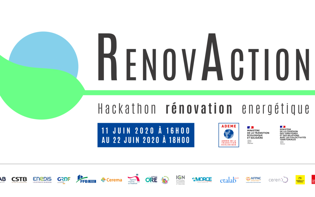 Remise des prix du hackathon #RenovAction ce 24 juin 2020